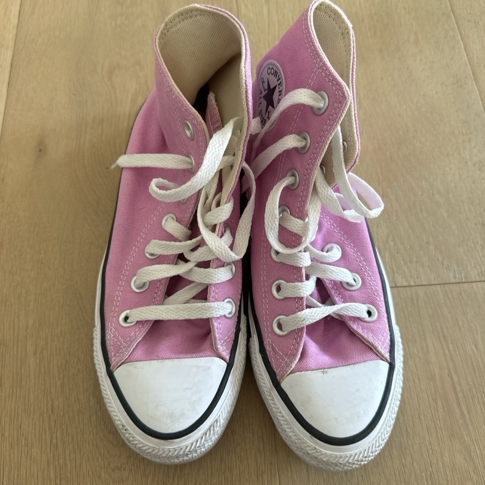 Converse chuck taylor all stars pink high top size 5.5 - Picture 6 of 8